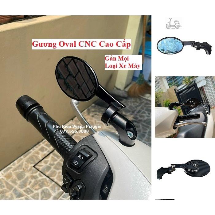 Gương Xe Máy Oval Hàng CNC Cao Cấp