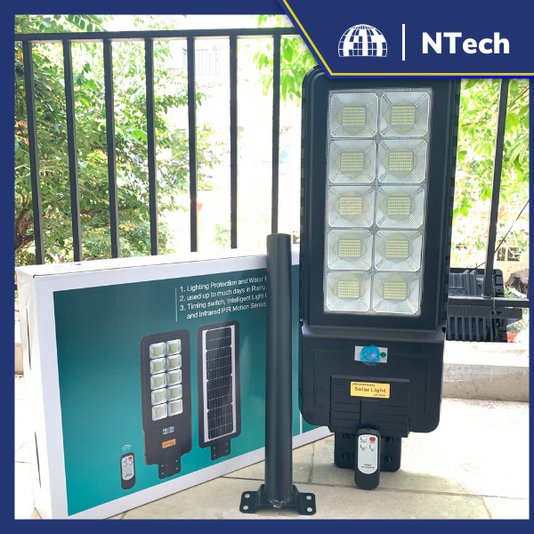 Đèn đường năng lượng mặt trời Jindian [JD-9500] Công suất 500W