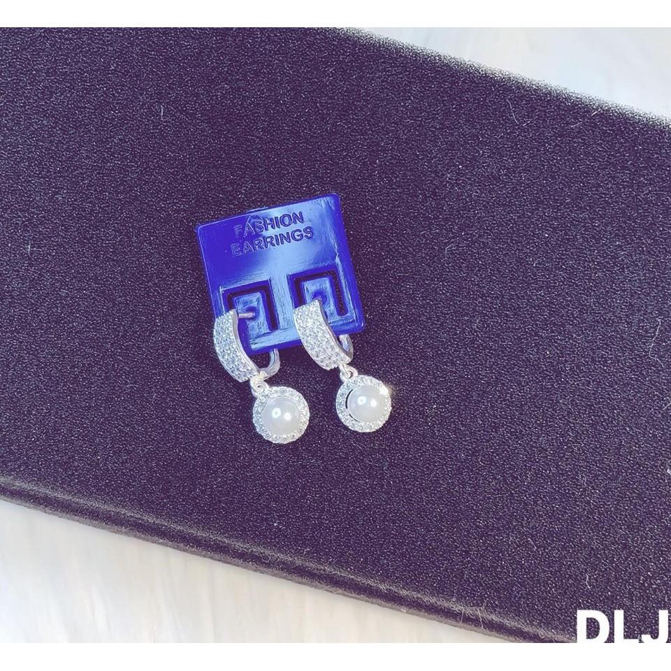 BÔNG TAI BẠC TA GẮN ĐÁ NHỎ MBT006512 -