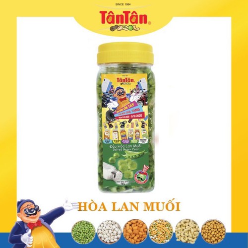 COMBO 3 HŨ ĐẬU HOÀ LAN TÂN TÂN: ĐẬU HL CHUA CAY, ĐẬU HL WASABI, ĐẬU HL MUỐI