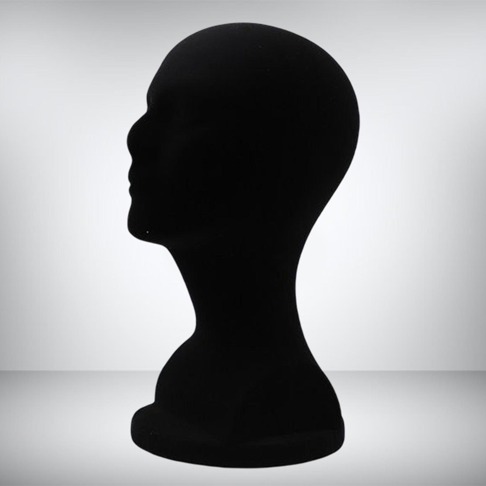 Male Mannequin Head Model Multifunctional Portable Stable for Barbershop