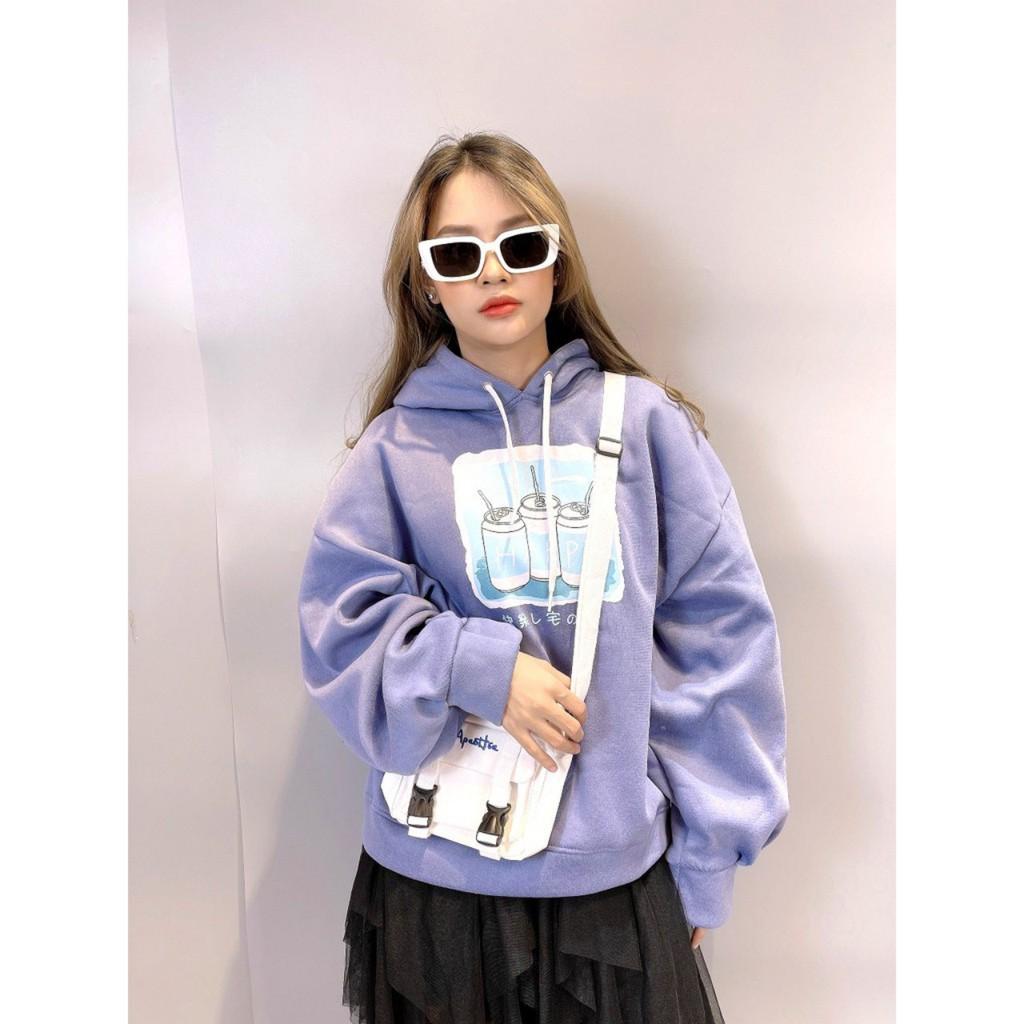 Áo Hoodie - Áo Khoác Nỉ Nam Nữ Unisex HAPPY 2 Màu Cực Hot - Kèm DEAL Sốc - LP.STORE
