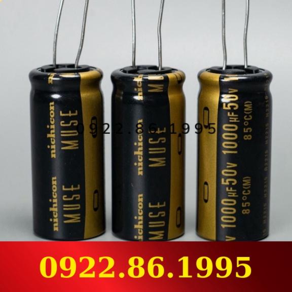 1 x Tụ Điện Nichicon KZ Muse 1000uF 50V hàng mới về