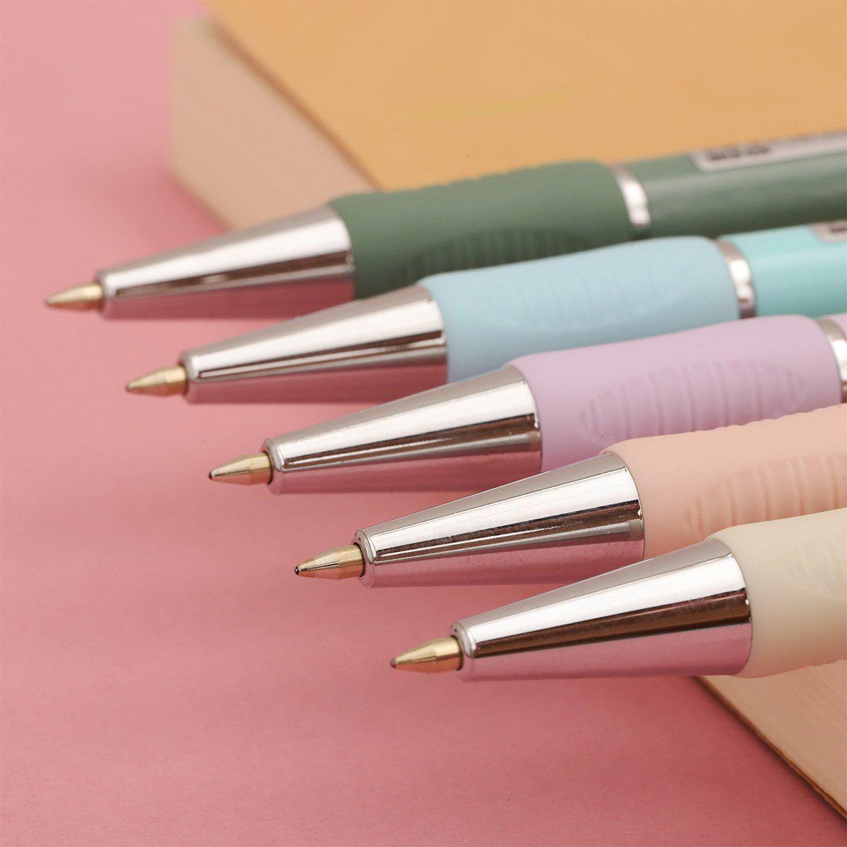 Bút Gel B - Minimalist Butter 0.6 mm - Premium Tip - Thiên Long GELB-029 - Mực Xanh (Màu Thân Bút Giao Ngẫu Nhiên)