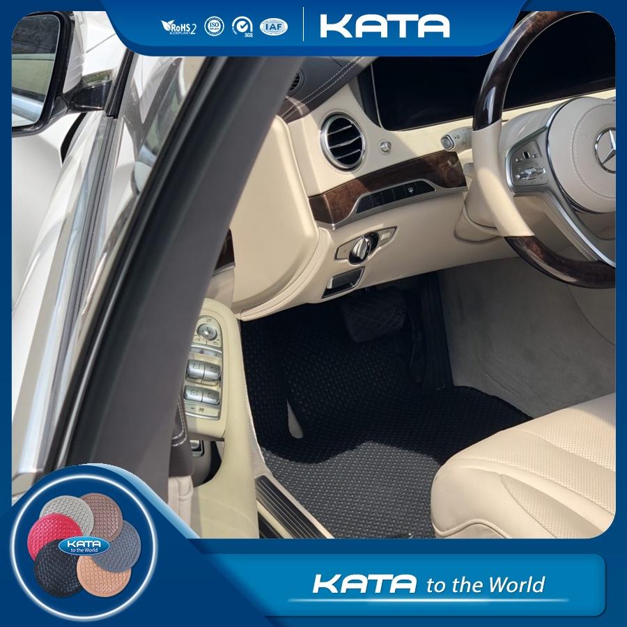 Thảm lót sàn ô tô KATA cho xe Mercedes S (2015 - 2021)  - Khít với sàn xe, Chống trơn, Không mùi, Không ẩm mốc