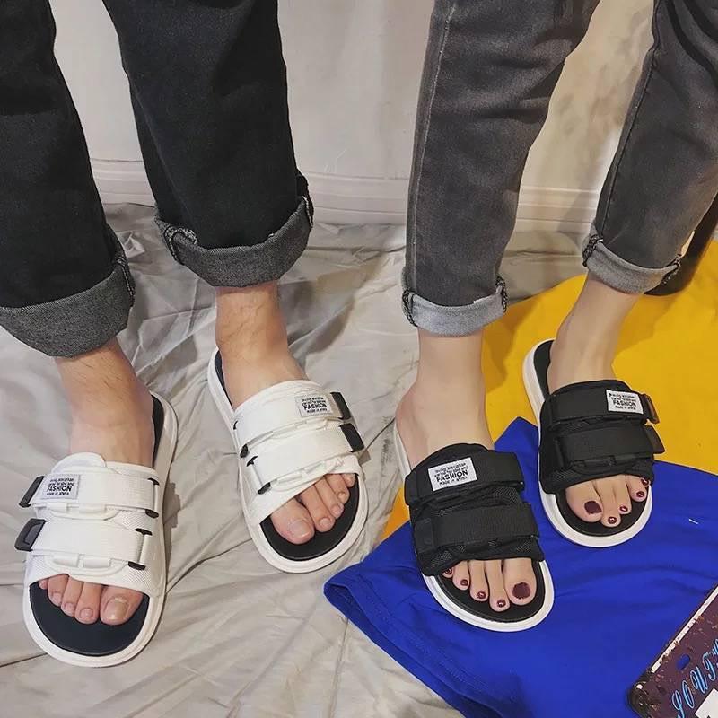 Dép Quai Ngang Nam Nữ, Dép Quai Dán Phong Cách Ulzzang