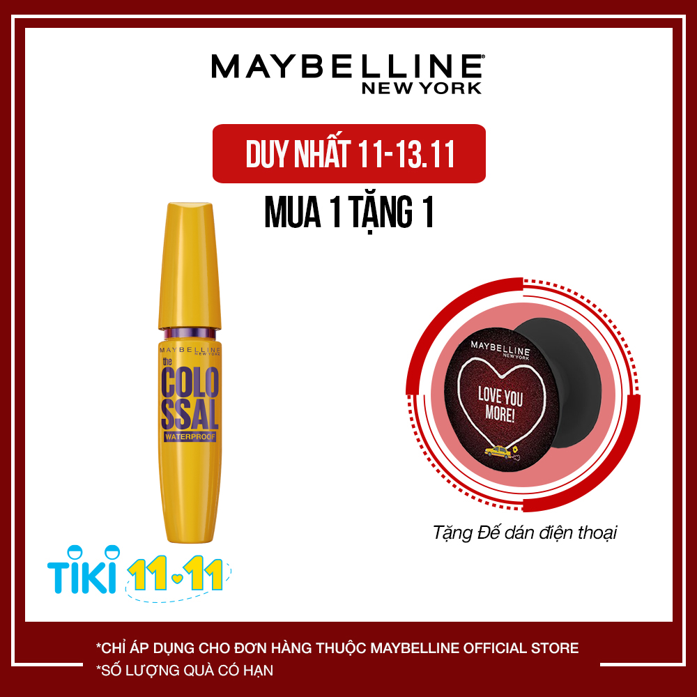 Mascara Maybelline Magnum Làm Dày Mi 10 Lần