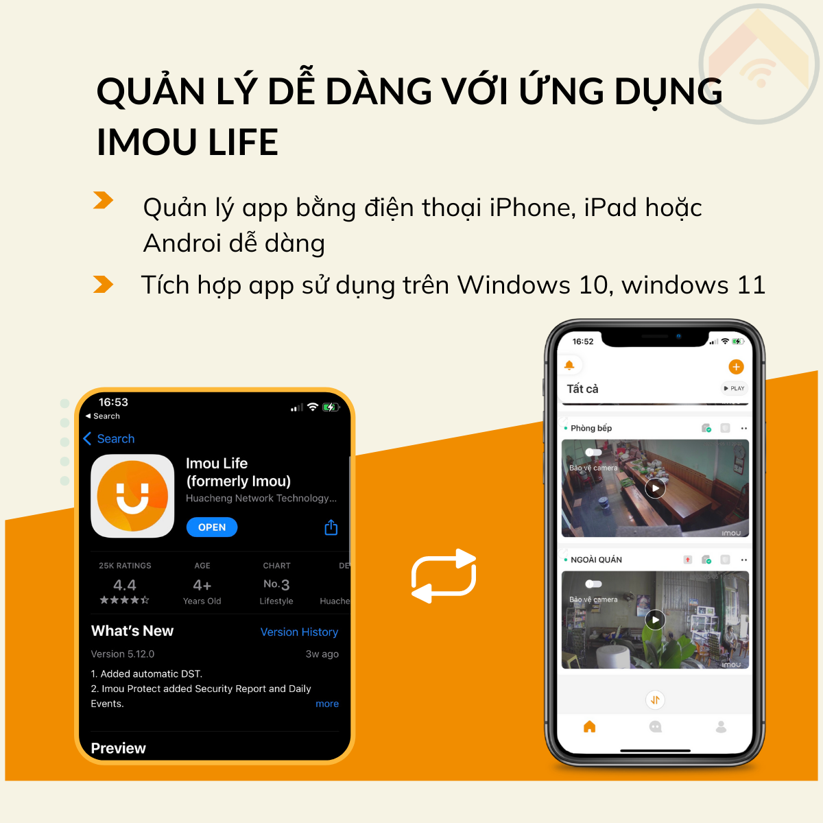 Hàng chính hãng Camera IMOU CUE-2D C22SP kèm thẻ nhớ 32GB Wifi 2MP(1080P) H264