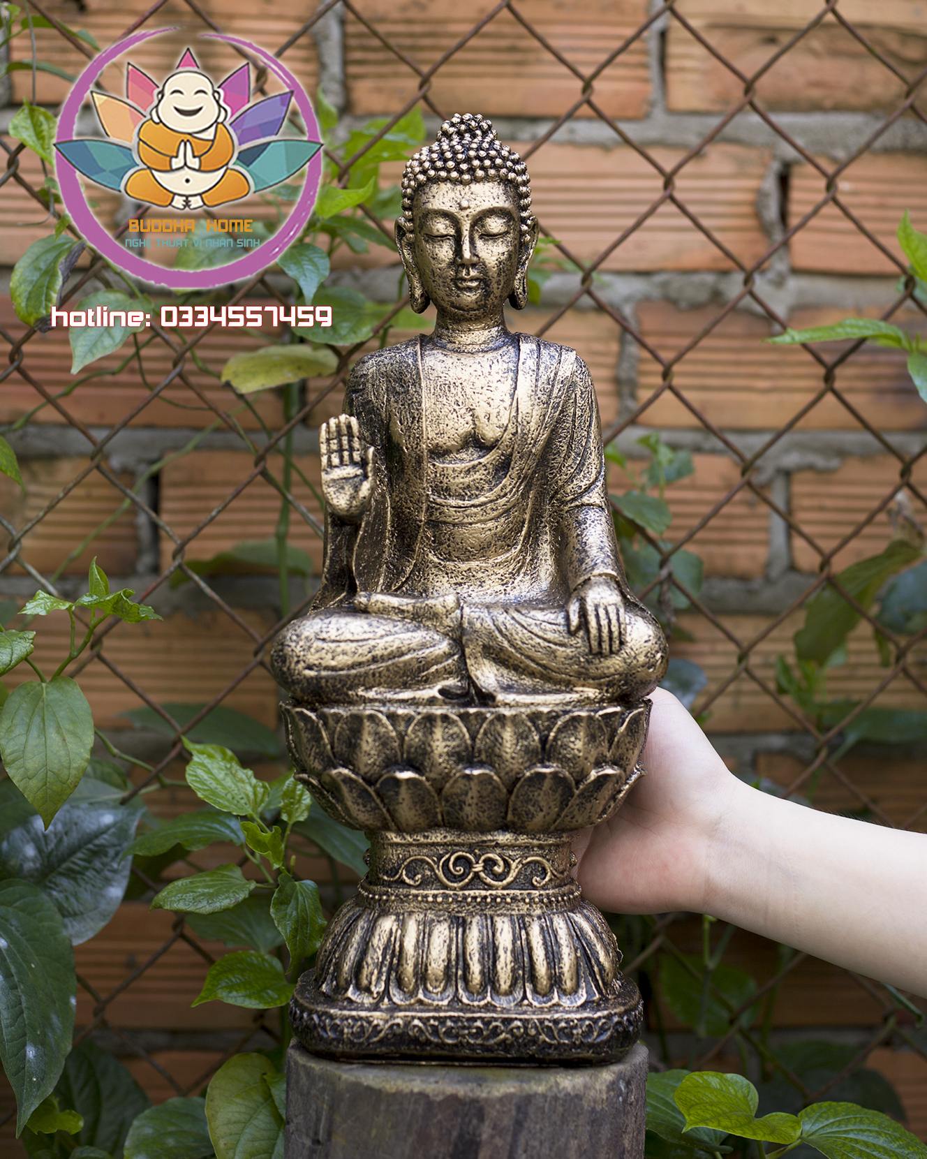 Tượng Phật Thích Ca Thiền Định 40 cm