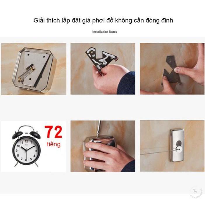 Giá phơi đồ inox không gỉ 304 - ShopToro - AsiaMart