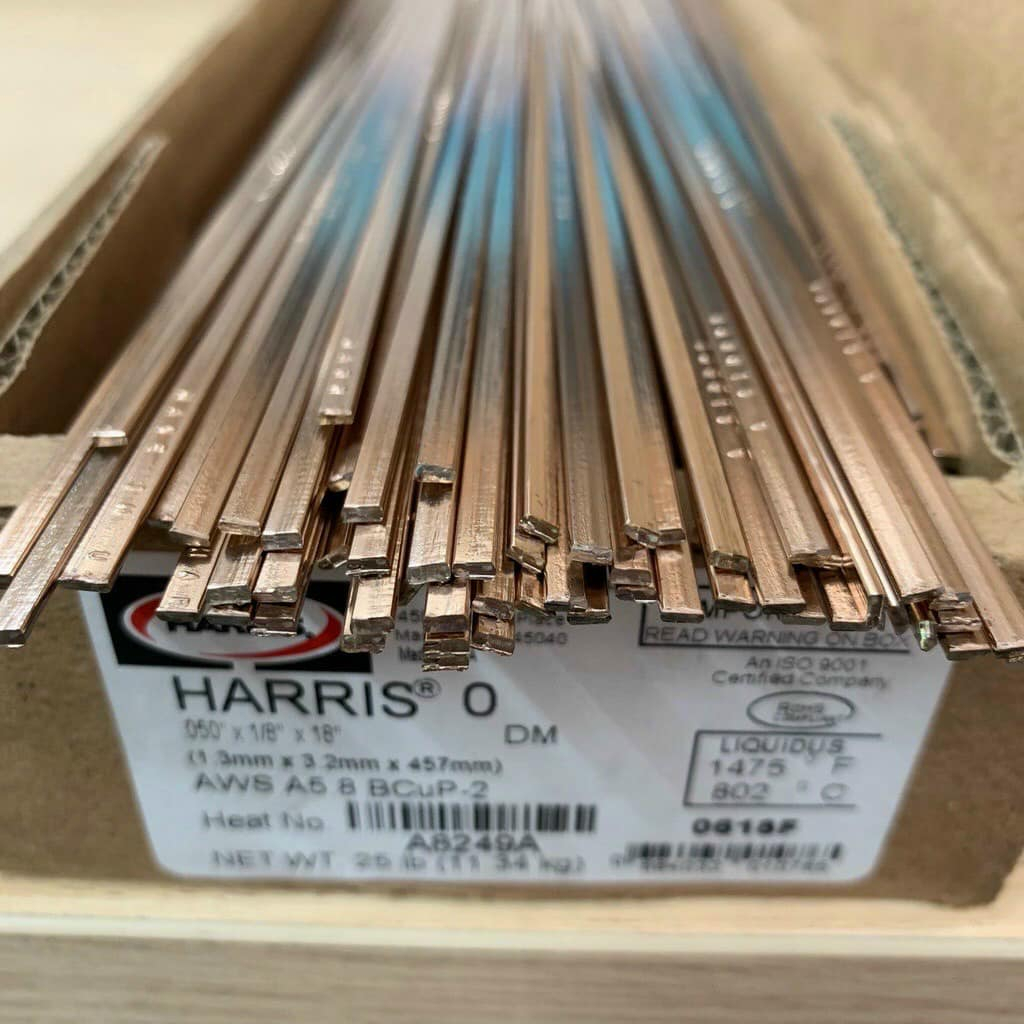 Bạc hàn Harris Mỹ dài 45cm, que hàn đồng USA, hàn vảy bạc