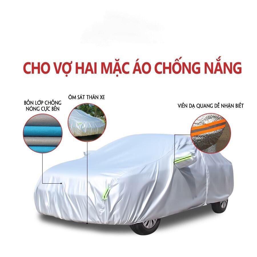 Bạt Phủ xe Ô Tô Mitsubishi Xpander Chỗ Vải Dù OXFORD Siêu Bền, Bạt Trùm Xe Hơi Chống Nắng Mưa Bảo Vệ Xe