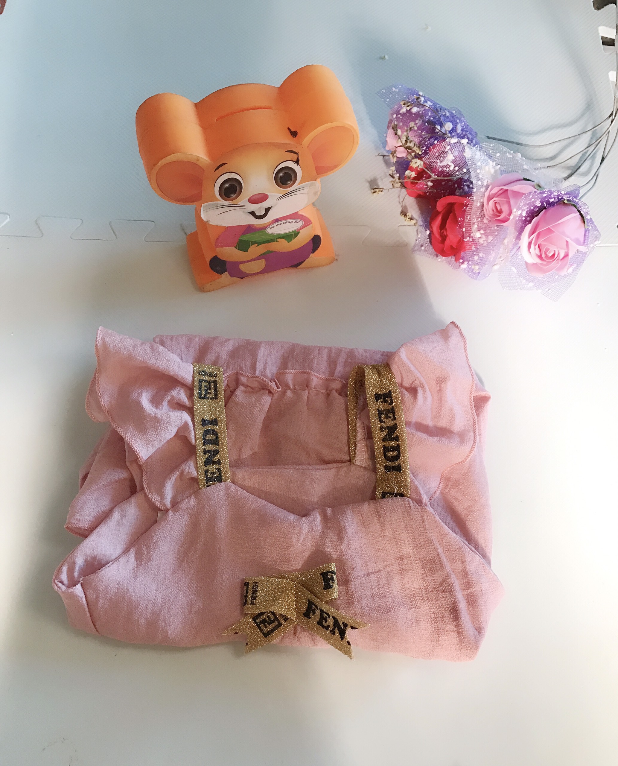 VÁY ĐŨI TAY BÈO CỔ KIM TUYẾN