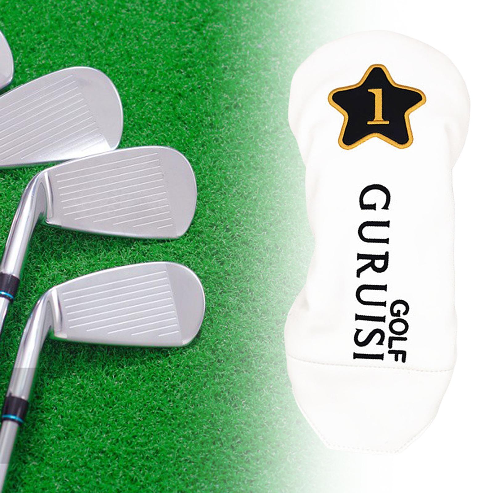 Golf Wood Head Cover Waterproof Non Slip Utility Drivers Club Headcover Travel Golfer Gift Accessories