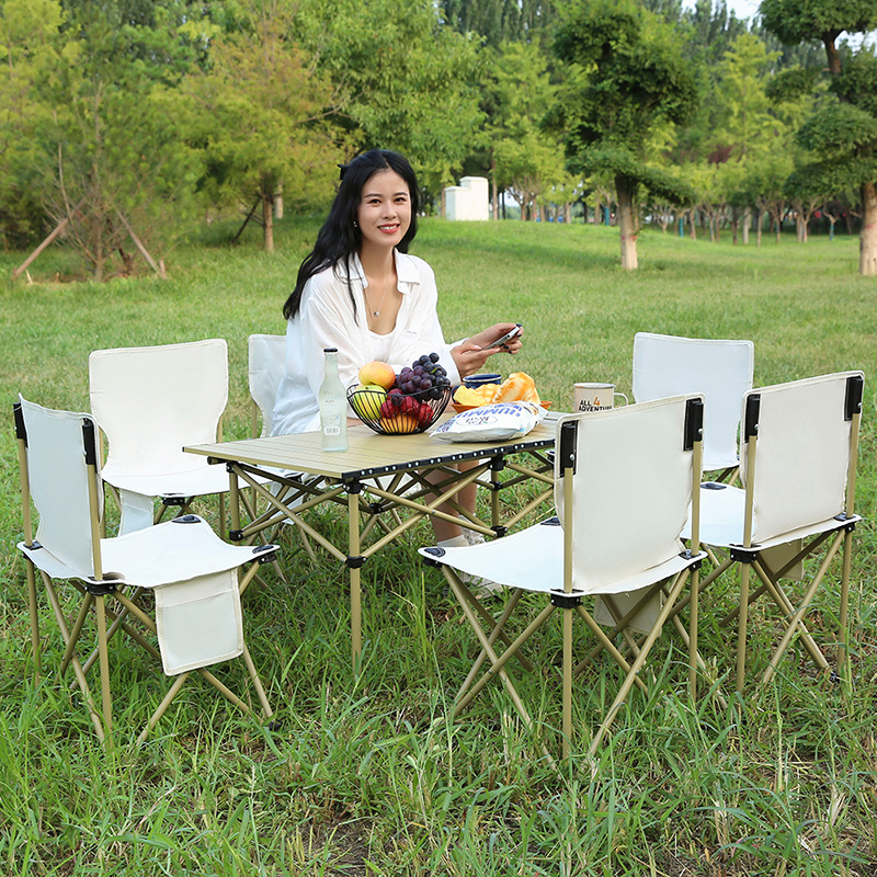 Bàn Dã Ngoại Xếp Gọn KUNBE Phù Hợp Đi Cắm Trại Du Lịch Phượt Picnic Câu Cá