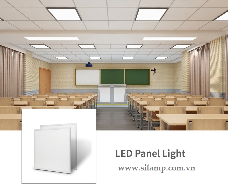 Combo 2 đèn Led Panel 600x600 48w ánh sáng trắng