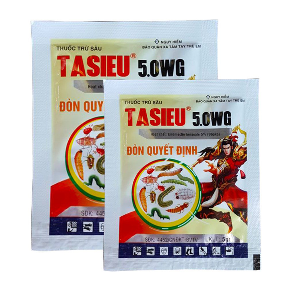 Trừ sâu sinh học Tasieu 5WG - Gói 5gram