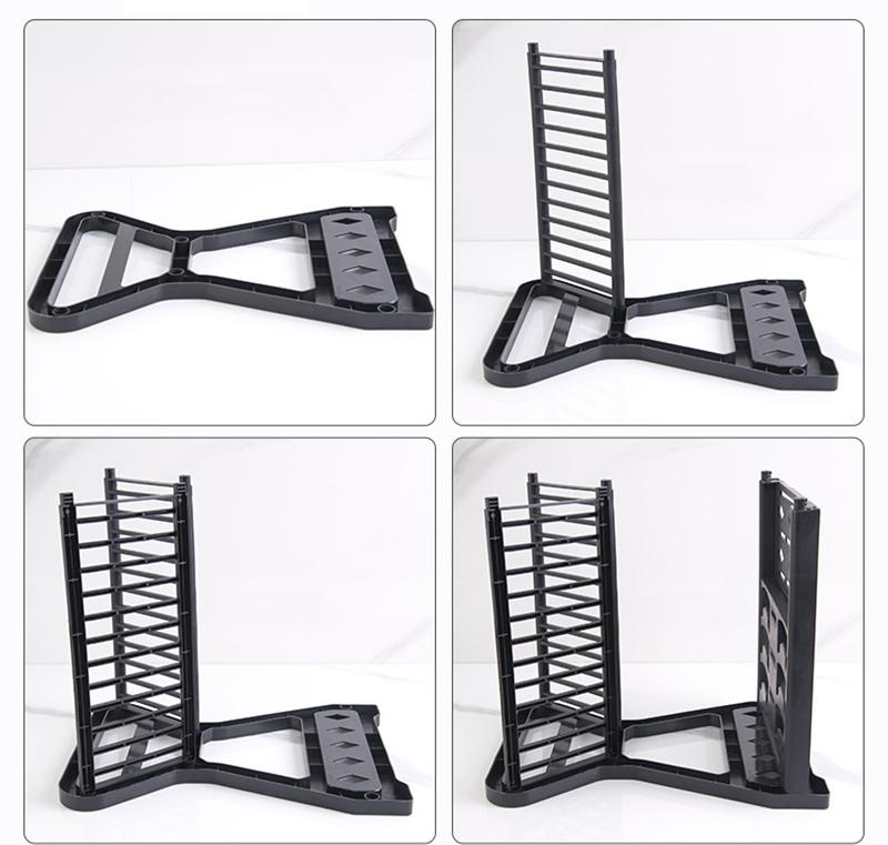 GIÁ BÁT GIA ĐÌNH MINI ĐẶT BÀN BẾP 2 TẦNG BẰNG NHỰA CAO CẤP CHỊU LỰC TỐT, THIẾT KẾ DI ĐỘNG DỄ DÀNG LẮP ĐẶT HOẶC DI CHUYỂN - KỆ ÚP BÁT THÔNG MINH THẾ HỆ MỚI CÓ KHAY HỨNG NƯỚC