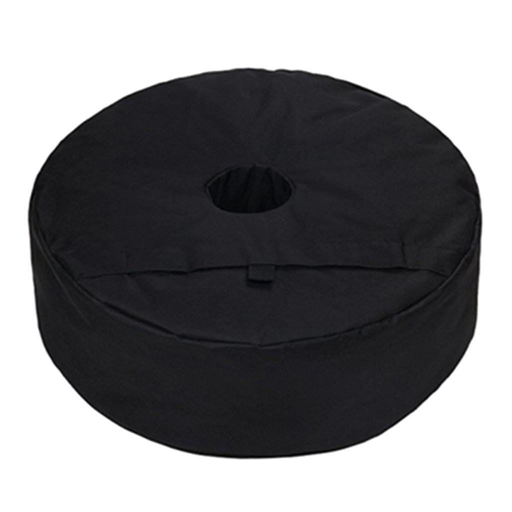 15"/18" Round Outdoor Patio Beach Canopy Umbrella Base Sand Bag Weight 3" Hole Diameter