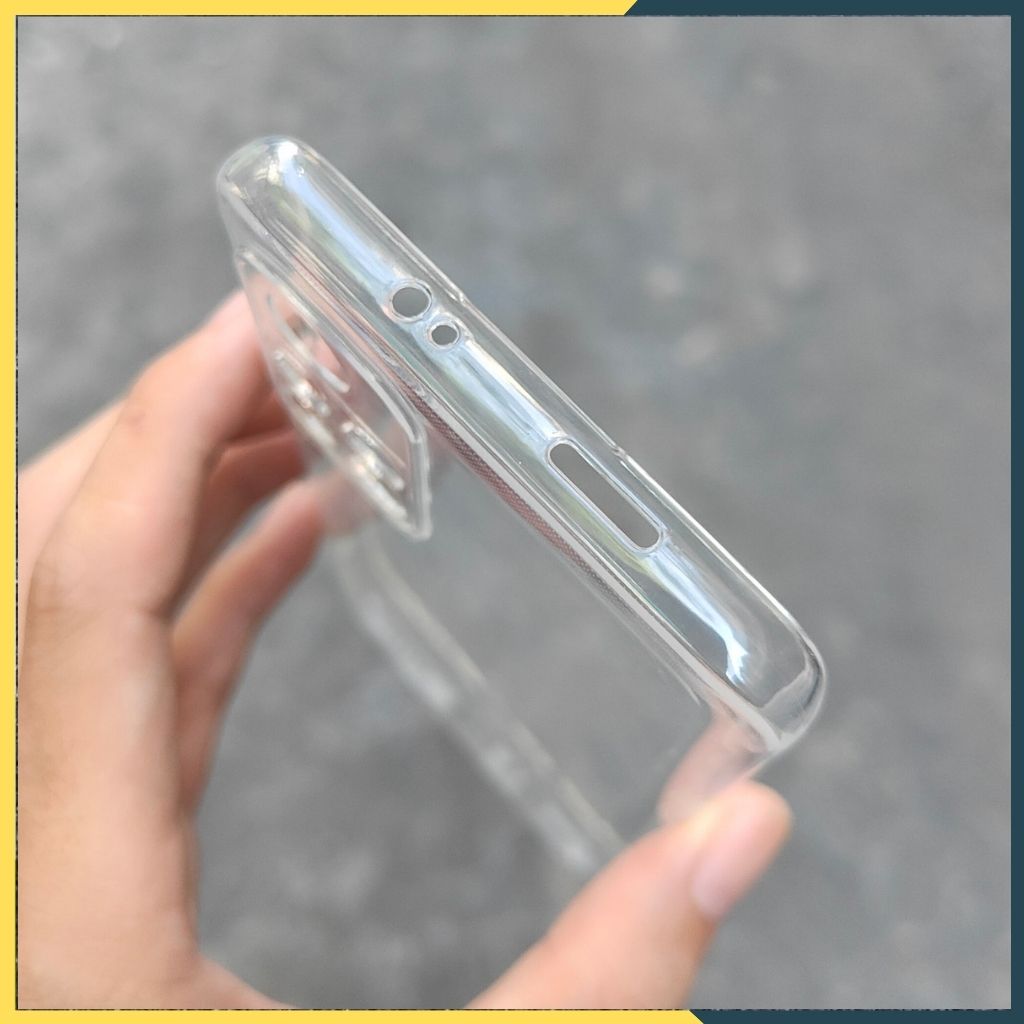 Ốp lưng trong suốt silicon GOR dành cho redmi note 11 5g bảo vệ camera dẻo siêu mỏng - Hàng nhập khẩu