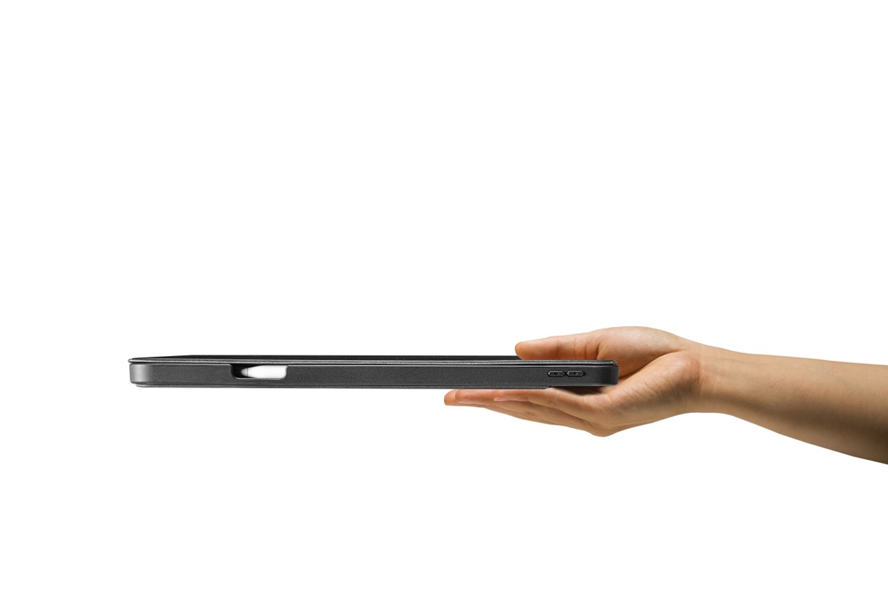 Bao Da For IPad 10.9 inch 2020 Tomtoc Từ Tính Đa Góc Smar-Tri Hỗ Trợ Sạc Không Dây Apple Pencil B02-005 - Hàng Chính Hãng