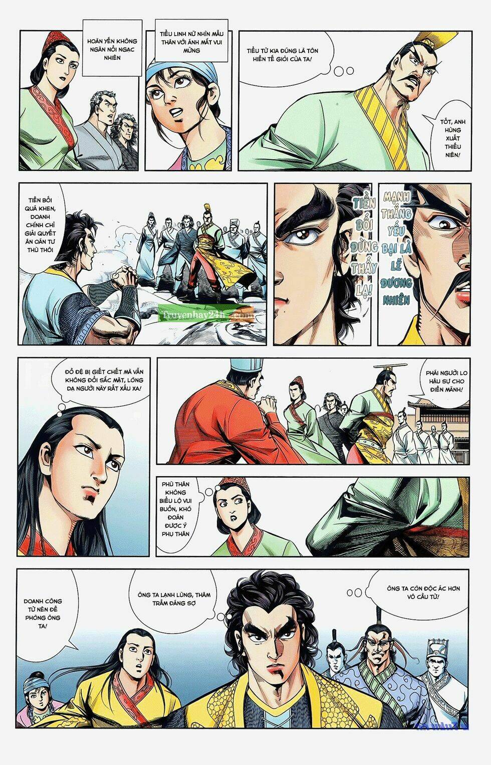 thiên tử truyền kỳ 2 - tần vương doanh chính chapter 22 24