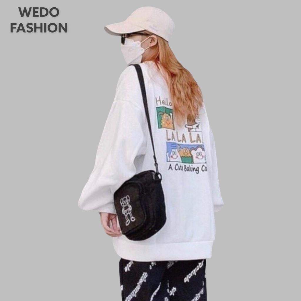 Áo SWEATER COOKIE nữ in icon siêu xinh không phai màu, chất vải nỉ mềm mại form rộng sành điệu