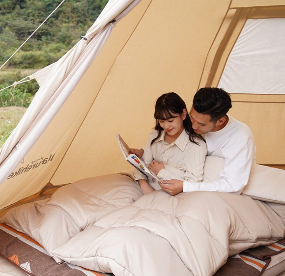 Túi ngủ cotton 3 lớp Glamping Naturehike NH20MSD01