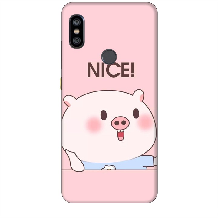 Ốp lưng dành cho điện thoại XIAOMI NOTE 6 PRO Heo Con Xinh xắn