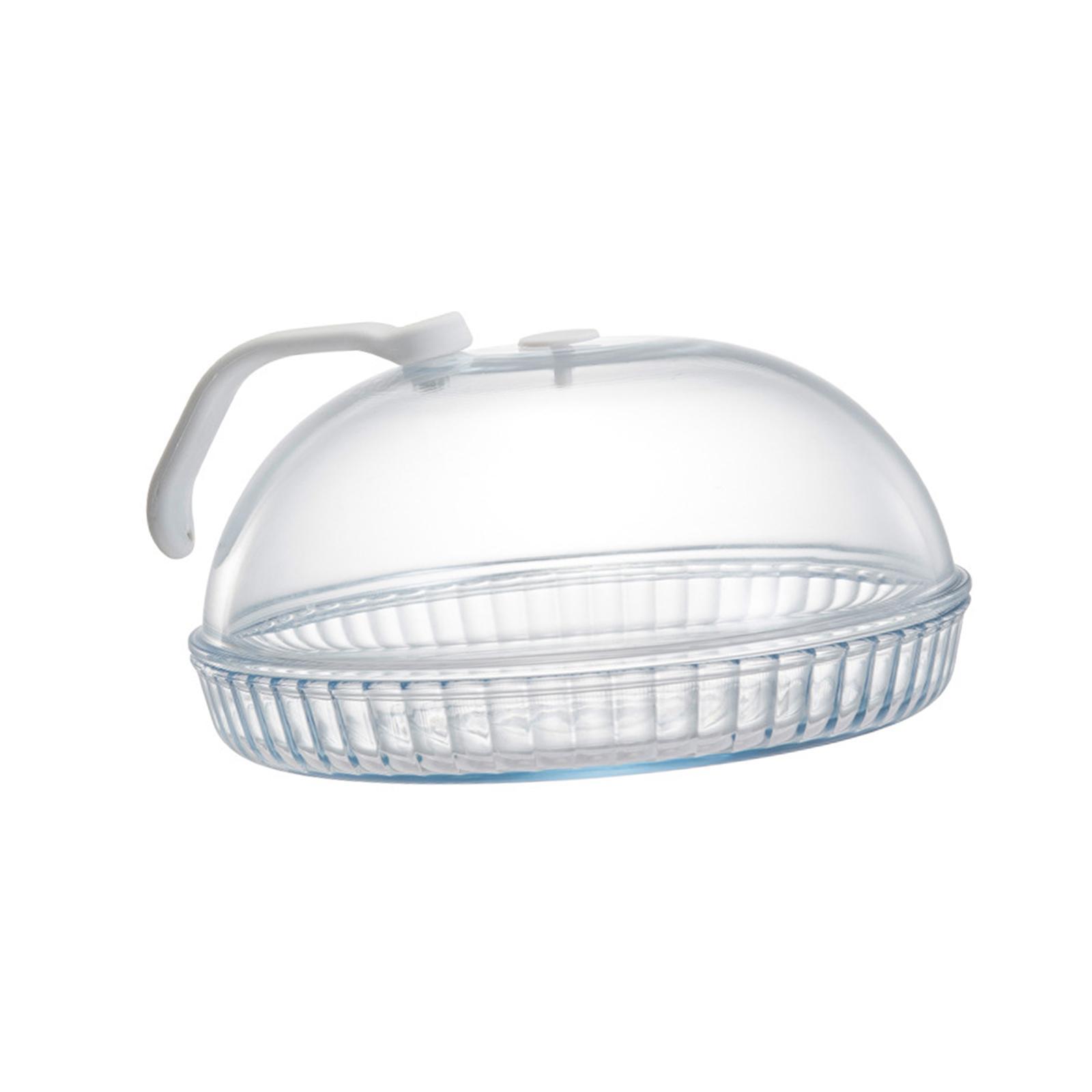 Microwave Splatter Cover with Handle Dia 28.5cm Reusable  Cover