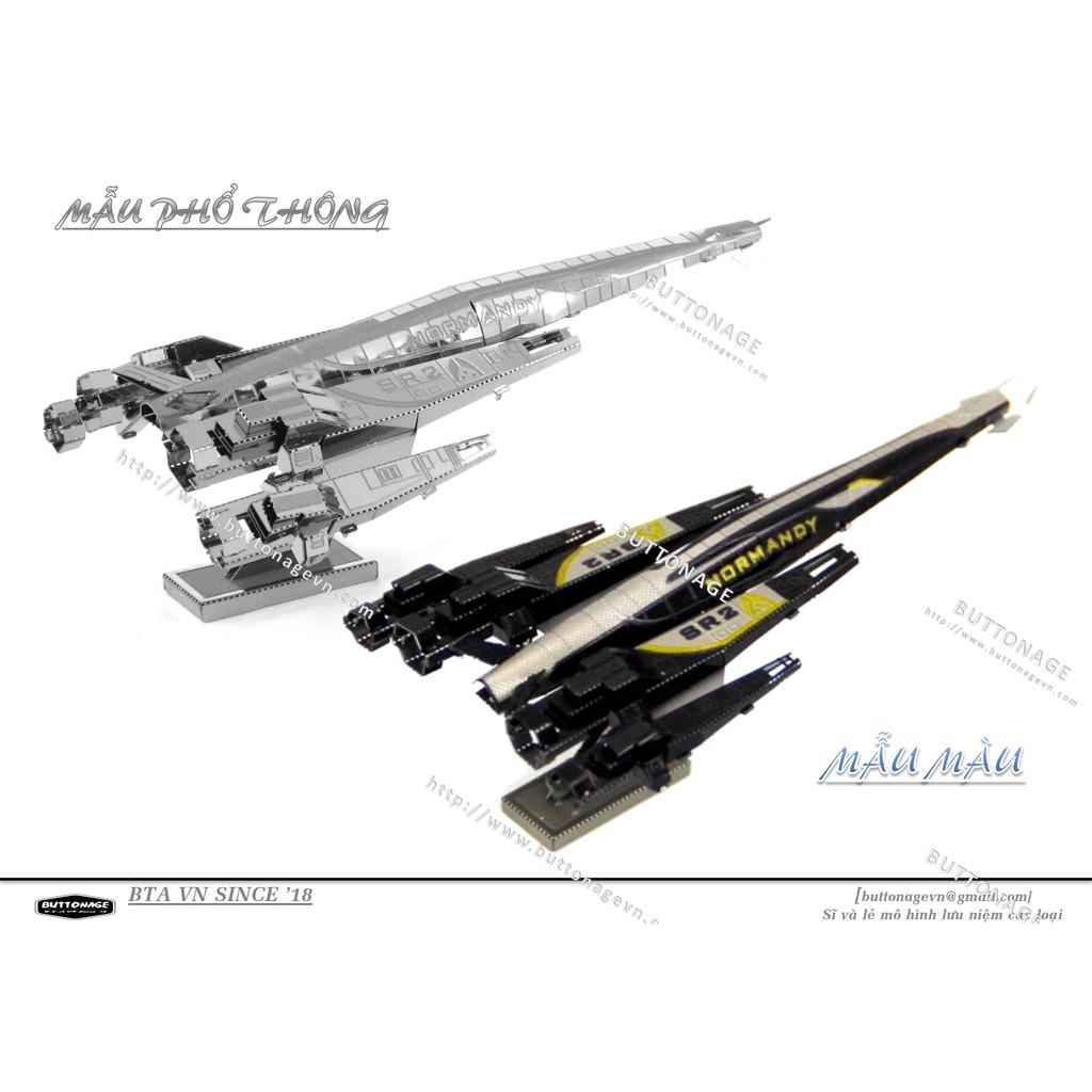 Mô Hình Lắp Ráp 3d Phi Thuyền Normandy SR2