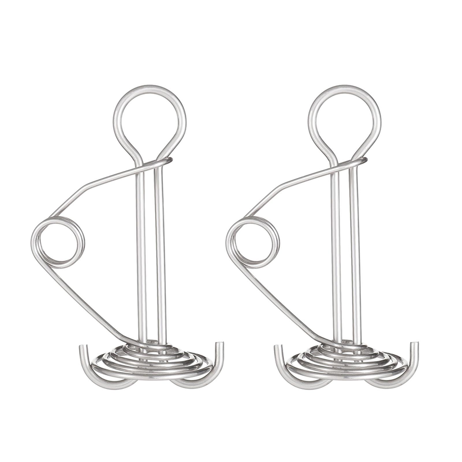 10Pack Deck Tie Down Peg Awning Tent Stakes Cord Adjuster Tensioner Outdoor