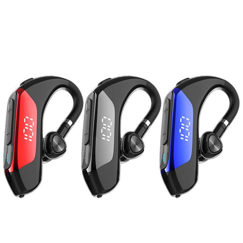 Mới 2021 Tai Nghe Không Dây S08 Thông Minh Bluetooth Tai Nghe Nhét Tai Tai 45 Giờ Thời Gian Nghe Nhạc Màn Hình Hiển Thị LED Tai Nghe Chụp Tai Chống Nước Điều Khiển Âm Lượng
