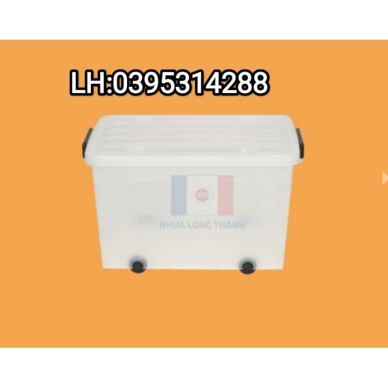 Thùng nhựa trong 95 lít
