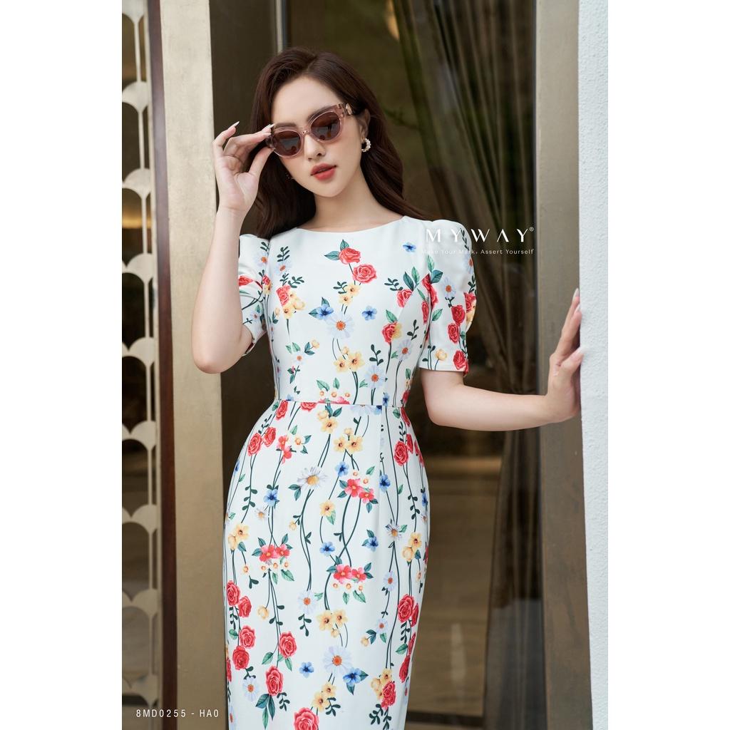 Đầm Nữ Dự Tiệc Dáng Bút Chì Tôn Dáng Cao Cấp 8MD0255
