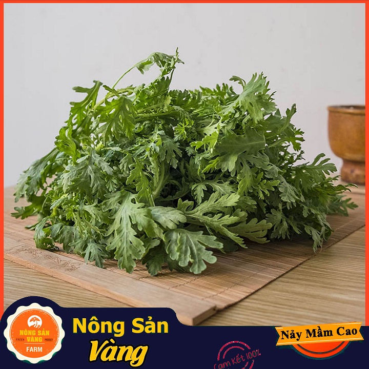 Hạt giống Rau Cúc Té , Rau Tần Ô ( Gói 20 Gram ) - Nông Sản Vàng