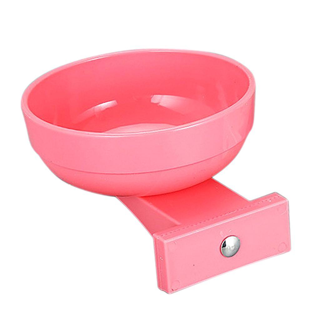 Pet Dog Cat Bowl Hang Stationary Cage Bowl Plastic Detachable Dog Bowl