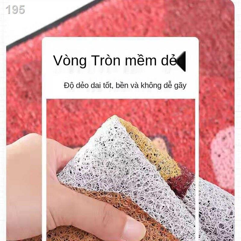 Phim hoạt hình lối vào bằng lụa thảm trải sàn đơn giản có thể cắt dùng một lần chống trơn trượt và bụi bẩn