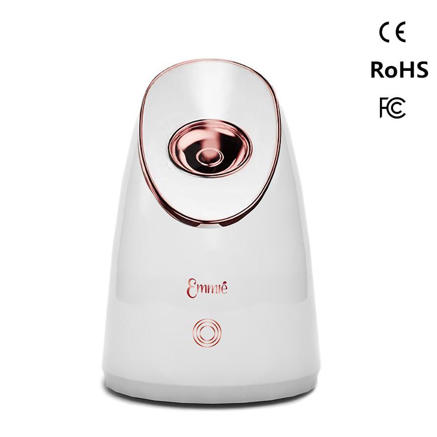 Máy xông mặt cấp ẩm sâu Nano Ion Emmié - Tặng 1 cây lăn lạnh Face & Body Ice-Cooler