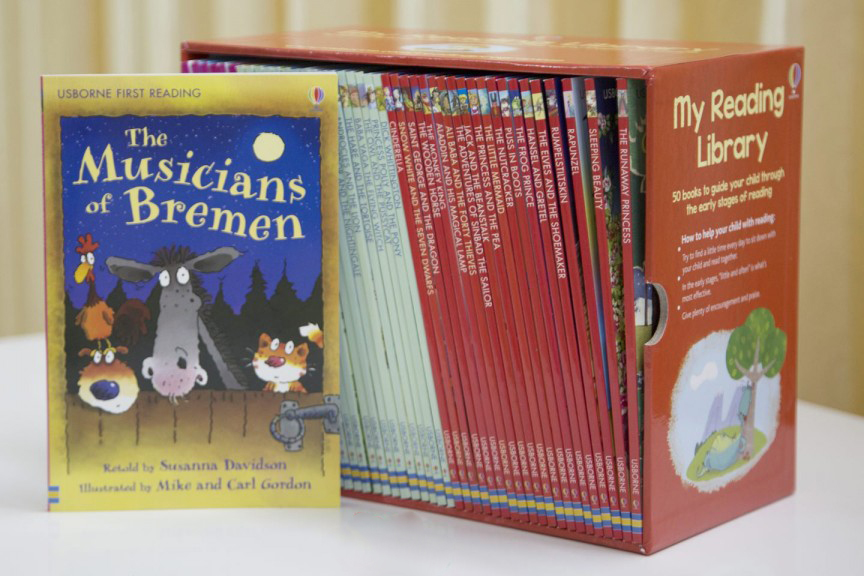 Usborne My Reading Library - Bộ Đỏ 50 cuốn