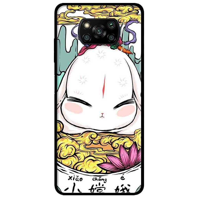 Ốp lưng dành cho Xiaomi Poco X3 mẫu Thỏ Ngủ