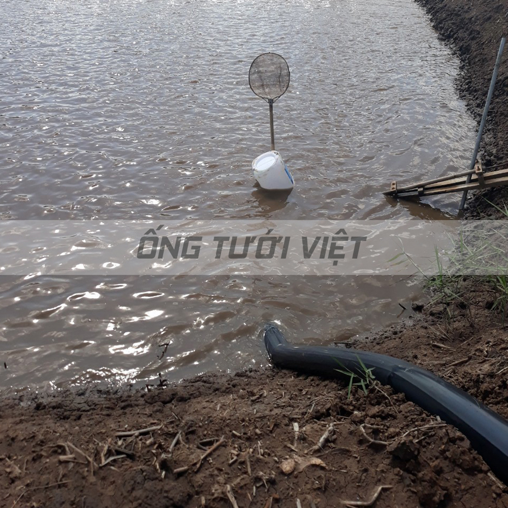 (Chẳn cuộn) Ống bơm dẫn nước PE cỡ lớn thương hiệu Nguyễn Tân (loại dày) - Phi 60/80/90/100/110/114/120/130 (BH 12 tháng)