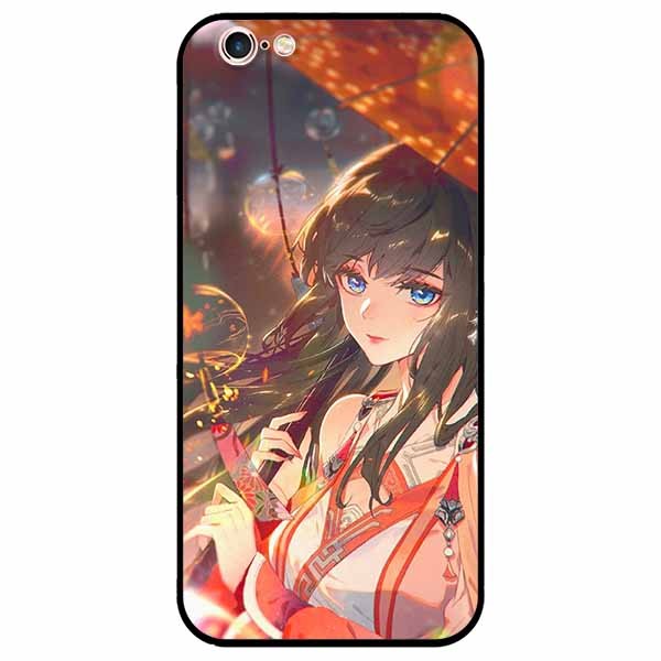 Ốp lưng dành cho Iphone 6 Plus / 6s Plus mẫu Thiếu Nữ Mắt Xanh