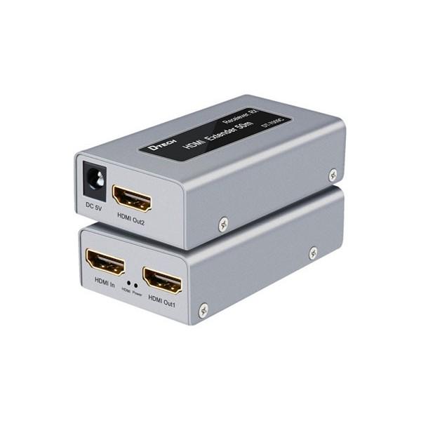 Bộ nối dài HDMI To LAN 50m DT-7009C - HÀNG CHÍNH HÃNG