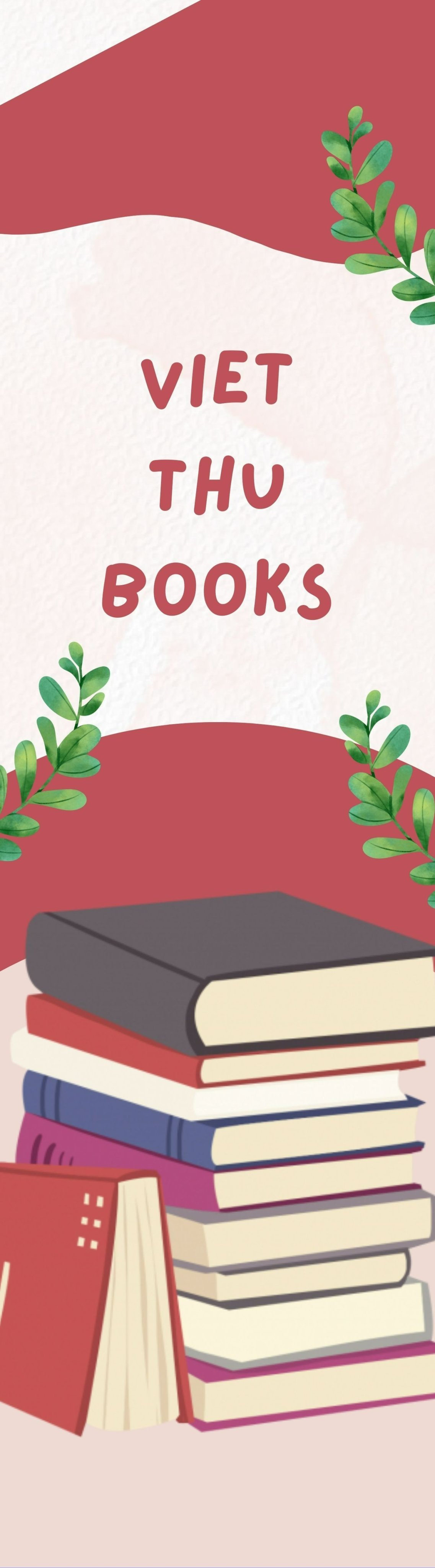 Bookmark kẹp sách giấy cứng Việt Thư