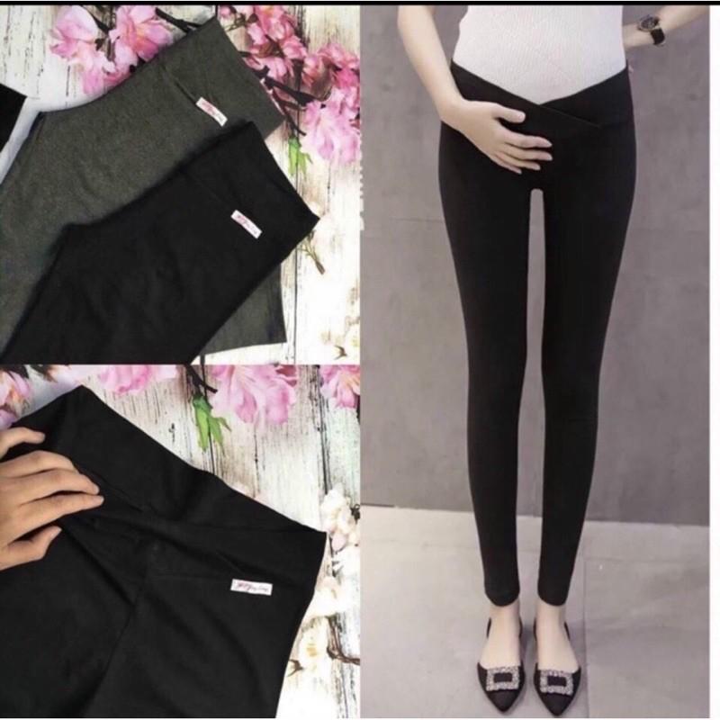 Quần Bầu Cạp Chéo Cotton Mát