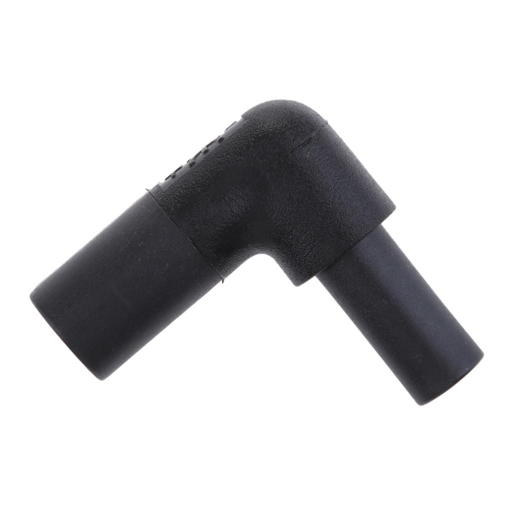 IEC320 C7 to C8 Right Angle 90 Degree Angled AC Power Adapter Extension