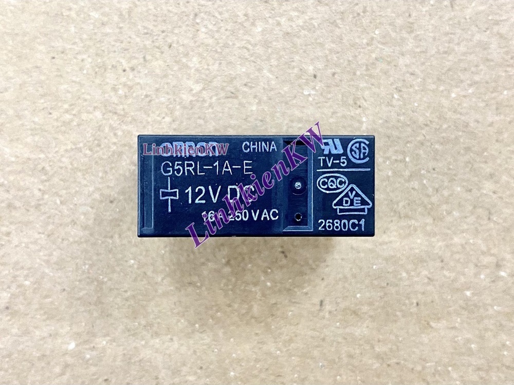 Relay G5RL-1A-E-12VDC 16A Mới Chính gốc 100%