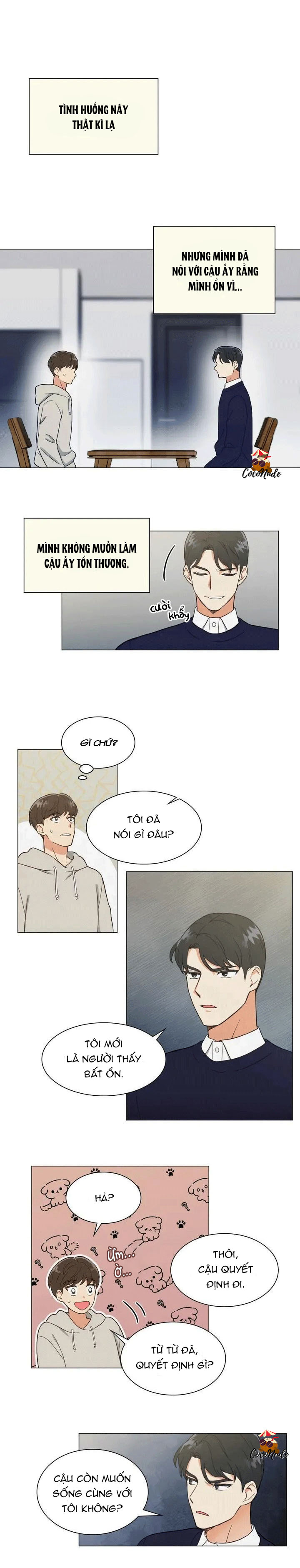 bạn cùng phòng kì lạ chapter 1 3