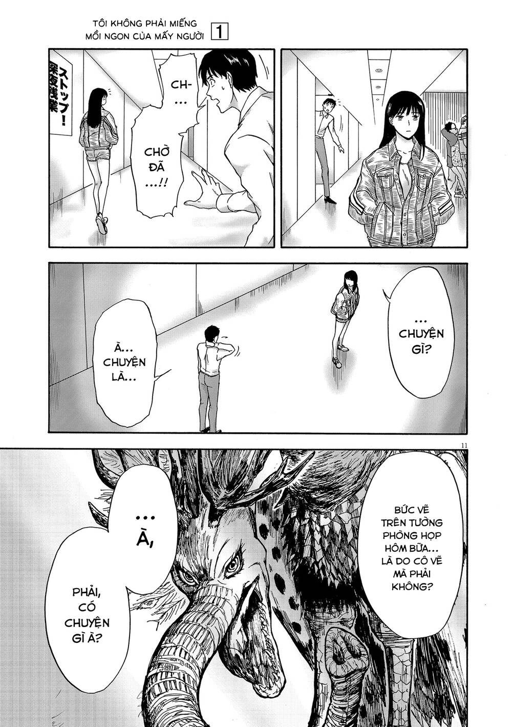 tôi không phải miếng mồi ngon của mấy người! chapter 2 11